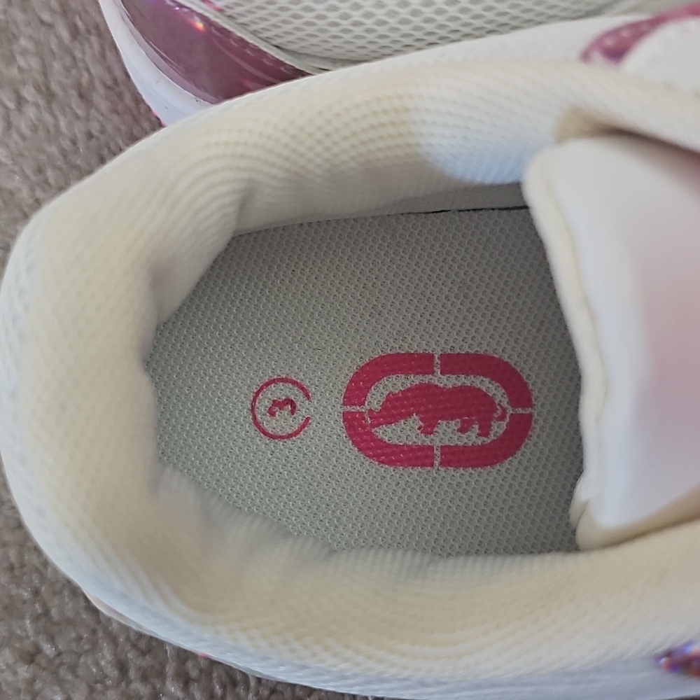 Ecko Unlimited Pink and White Sneakers Athletic Style - Picture 5 of 5